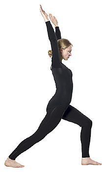 woman in standing yoga pose