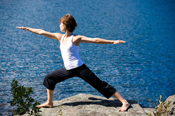 woman  in pose wearing carpis